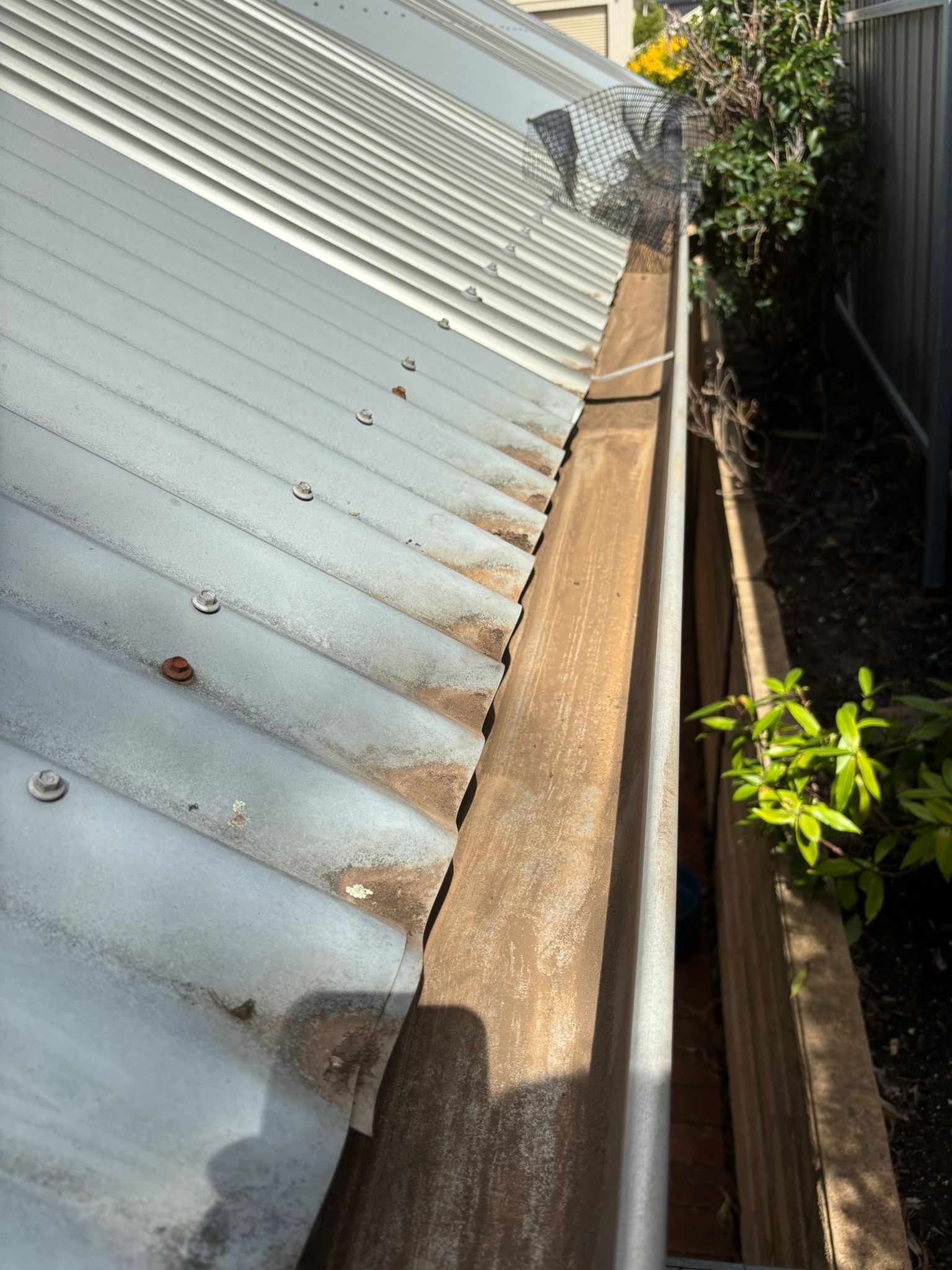 our work - after gutter service